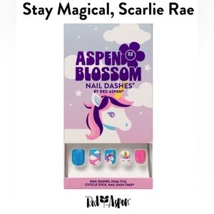 Red Aspen Aspen Blossom Nail Dashes
Stay Magical, Scarlie Rae petite unicorn b6y
